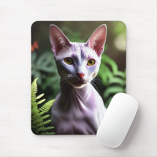 Atum O Gato Esfinge Sem Cabelo, Mousepad (Com mouse)