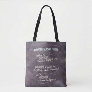 Audiência: Prayer tote bag