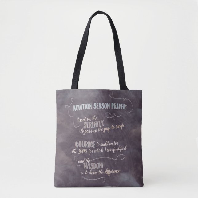 Audiência: Prayer tote bag (Frente)
