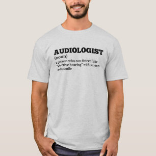 Audiologista Definição de T-Shirt
