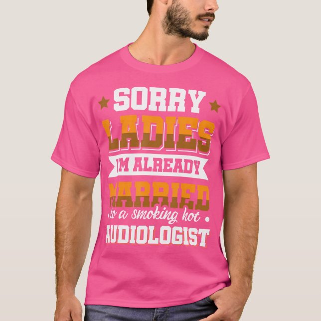 Audiologista Engraçado Audiologia Camisa (Frente)
