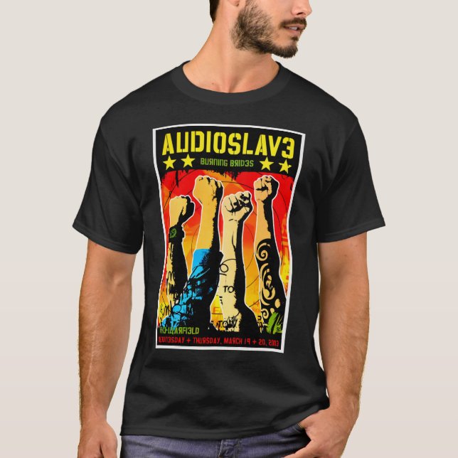 Audioslave Tour Essential T-Shirt (Frente)