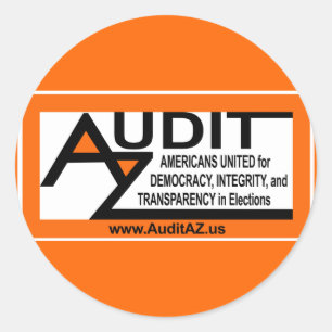 AuditAZ 3" etiqueta redonda