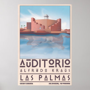 Auditório Alfredo Kraus Impressão Viagem Contempor