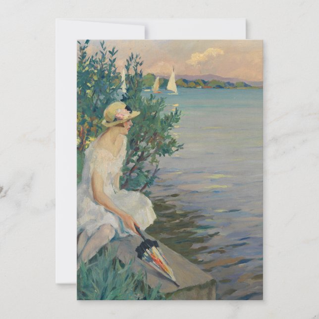 Auf der Seemauer | Edward Cucuel (Frente)