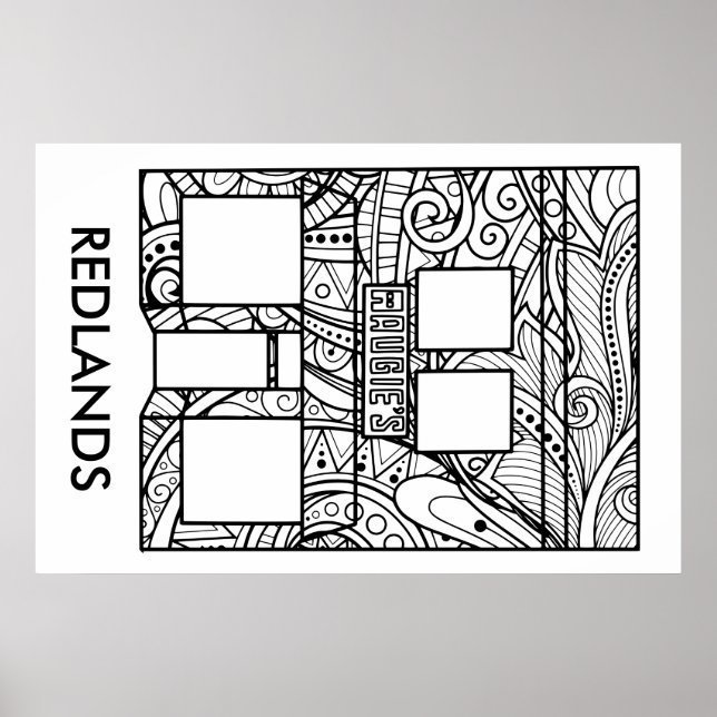 Augies Coffee House - Poster (Frente)