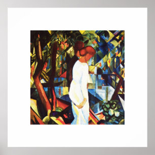 August Macke. "Casal impressão da arte nas