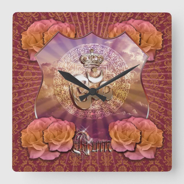 AUM - Relógio de Parede (Frente)