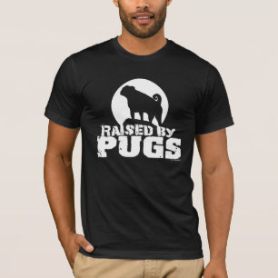 AUMENTADO pelo t-shirt da obscuridade dos PUGS