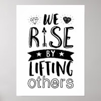 Aumentar Levantando Outros Poster de Cotação Motiv