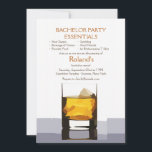 Aumente o seu convite de vidro<br><div class="desc">O convite de um homem para celebrar um aniversário, passar no exame de bar, despedida de solteiro e muito mais. O cartão apresenta um vidro sobre as rochas com licor. O cartão é fácil de personalizar com seu texto, fonte, cor da fonte, opções de forma de papel e escolha de...</div>