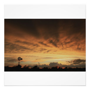 Aumento de Foto da Noite de Tempestade no Kansas