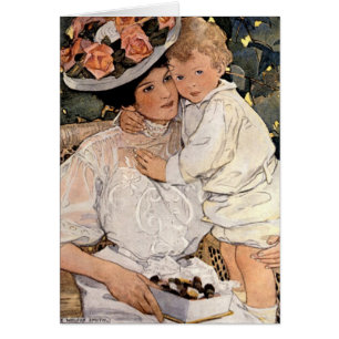 Auntie" - cartão de Willcox o "