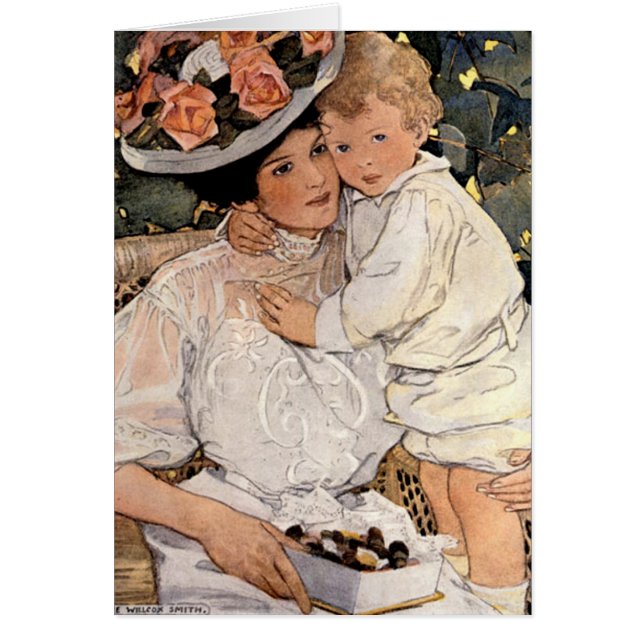 Auntie" - cartão de Willcox o " (Frente)