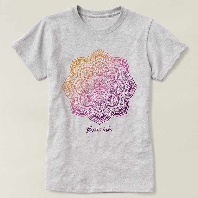 Auri Mandala Personalized T-Shirt (Criador carregado)