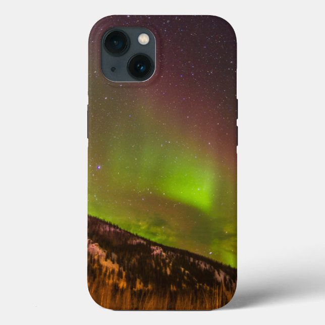 Aurora Boreal | Montanhas Fairbanks Alasca (Verso)
