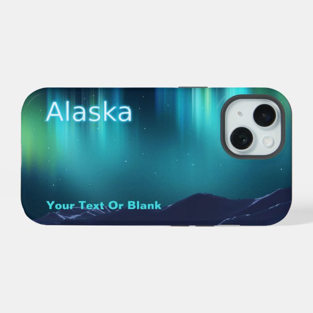 Aurora Borealis - Estojo para iPhone OtterBox Alas (Verso Horizontal)