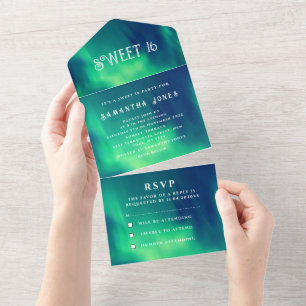 Aurora Borealis Sweet 16 Luzes De Norte Bonito