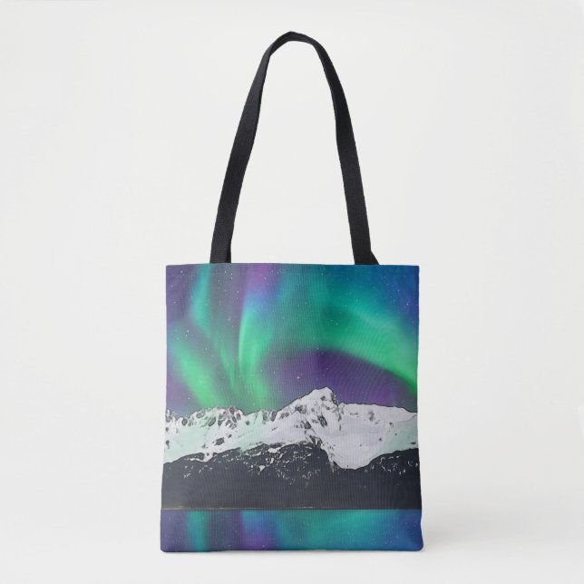 Aurora Borealis - Tote Bag (Frente)