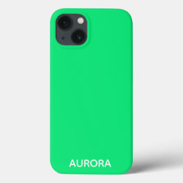 Aurora green color name Case-Mate capas de iphone
