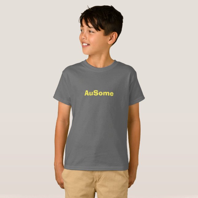AuSome Cotton T-Shirt (Frente Completa)