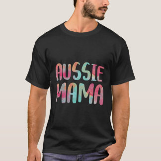 Aussie Mama T-Shirt Dia de as mães Shirt Shirt