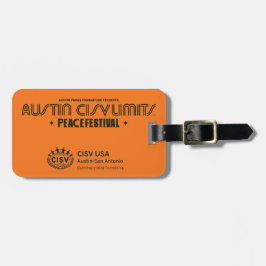 Austin CISV Limita a Etiqueta de Bagagem