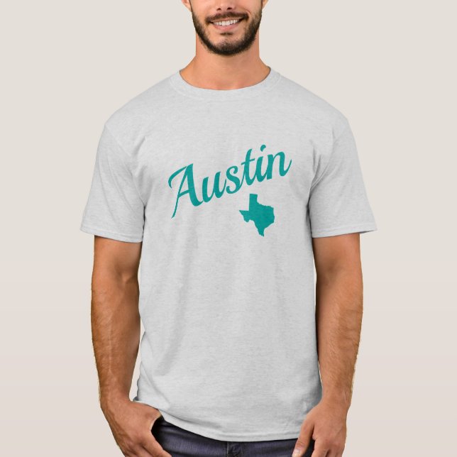 Austin, t-shirt de TX (Frente)