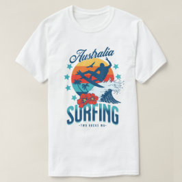 Austrália Surfing Two Rocks T-Shirt