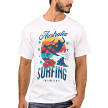 Austrália Surfing Two Rocks T-Shirt
