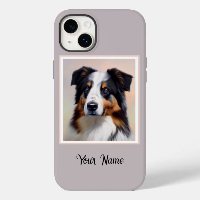 Australian Shepherd Kopf -  (Verso)