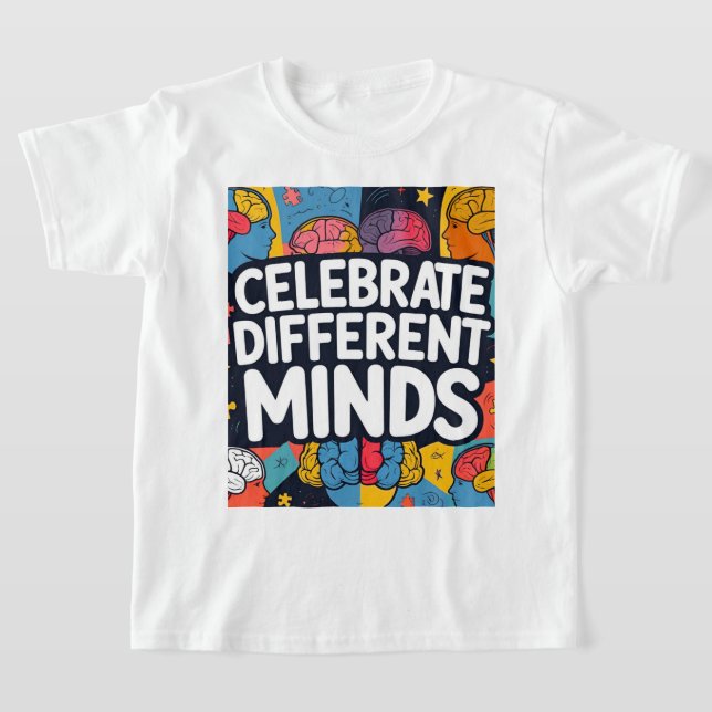  Autism Awareness T-Shirt (Postura )