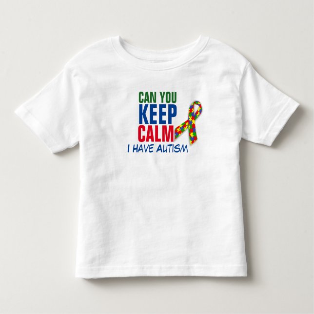 Autism Calm^ _ Toddler Fine Jersey T-Shirt (Frente)