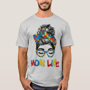 Autismo Autista Consciência Mãe A vida Camisa Mu
