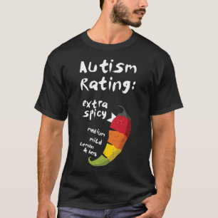 Autismo Classificando T-Shirt Clássico Extra Espic