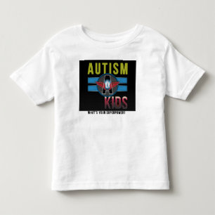 Autismo do ` t-shirt da criança dos miúdos',