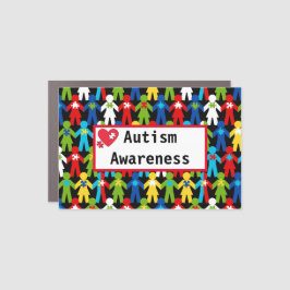 Autismo Espectro Atenção Quebra-cabeça Carro Pára-