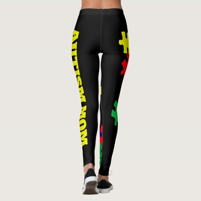 Autismo Mãe - Leggings (Verso)