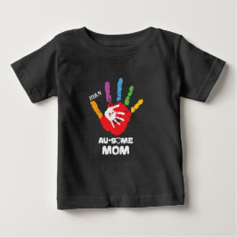 Autismo Personalizado Conscientista Mãe Camiseta