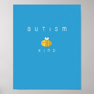 autismo seja Poster e Impressões de consciência