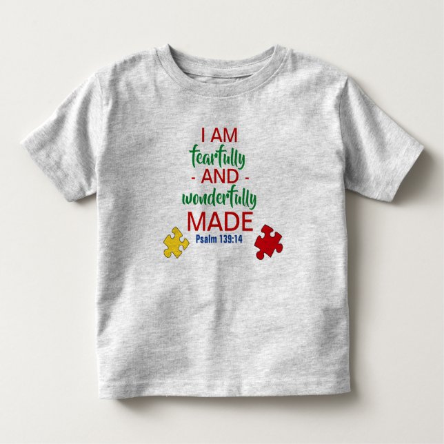 Autismo - T-Shirt de Nova Jersey (Frente)