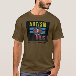 "Autismo t-shirt do valor dos homens dos miúdos" 