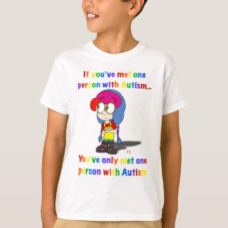 Autismo: um tamanho não serve para todos camisa de