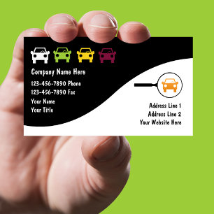Auto cartões de visitas