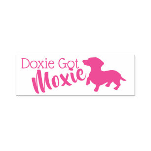 Auto Entintado Carimbo Auto-Tintável Doxie Got Moxie