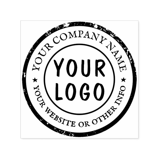 Auto Entintado Carimbo Automático com Logotipo Empresarial Person (Design)