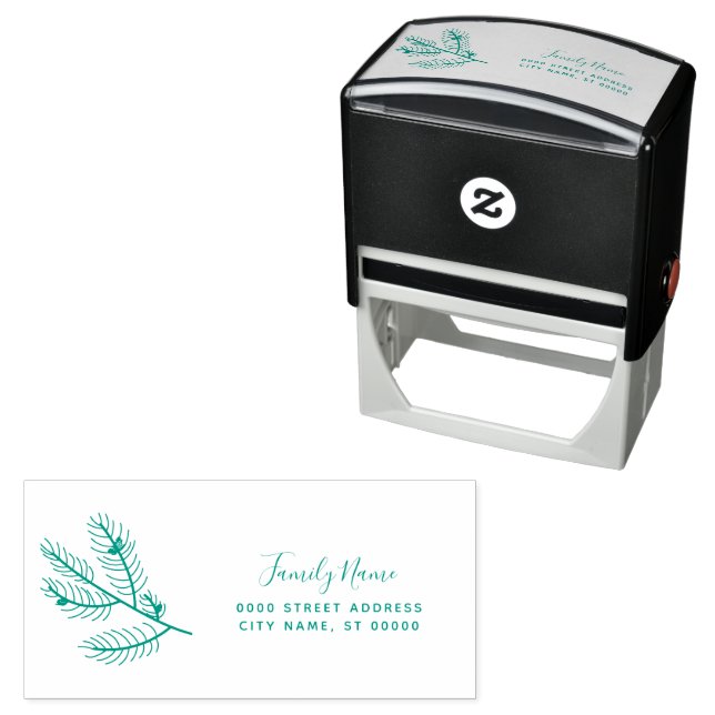 Auto Entintado Carimbo Automático de Endereço de Devolução para F (In Situ)