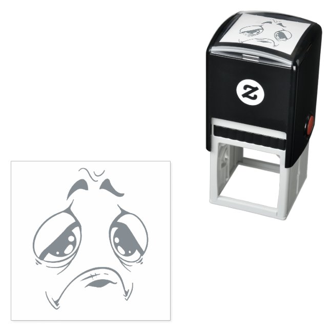 Auto Entintado Carimbo Automático Emotican Face (In Situ)