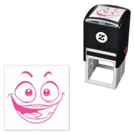 Auto Entintado Carimbo Automático Face Emotican