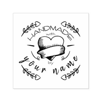 Auto Entintado Carimbo de autocolante Elegante Pessoal